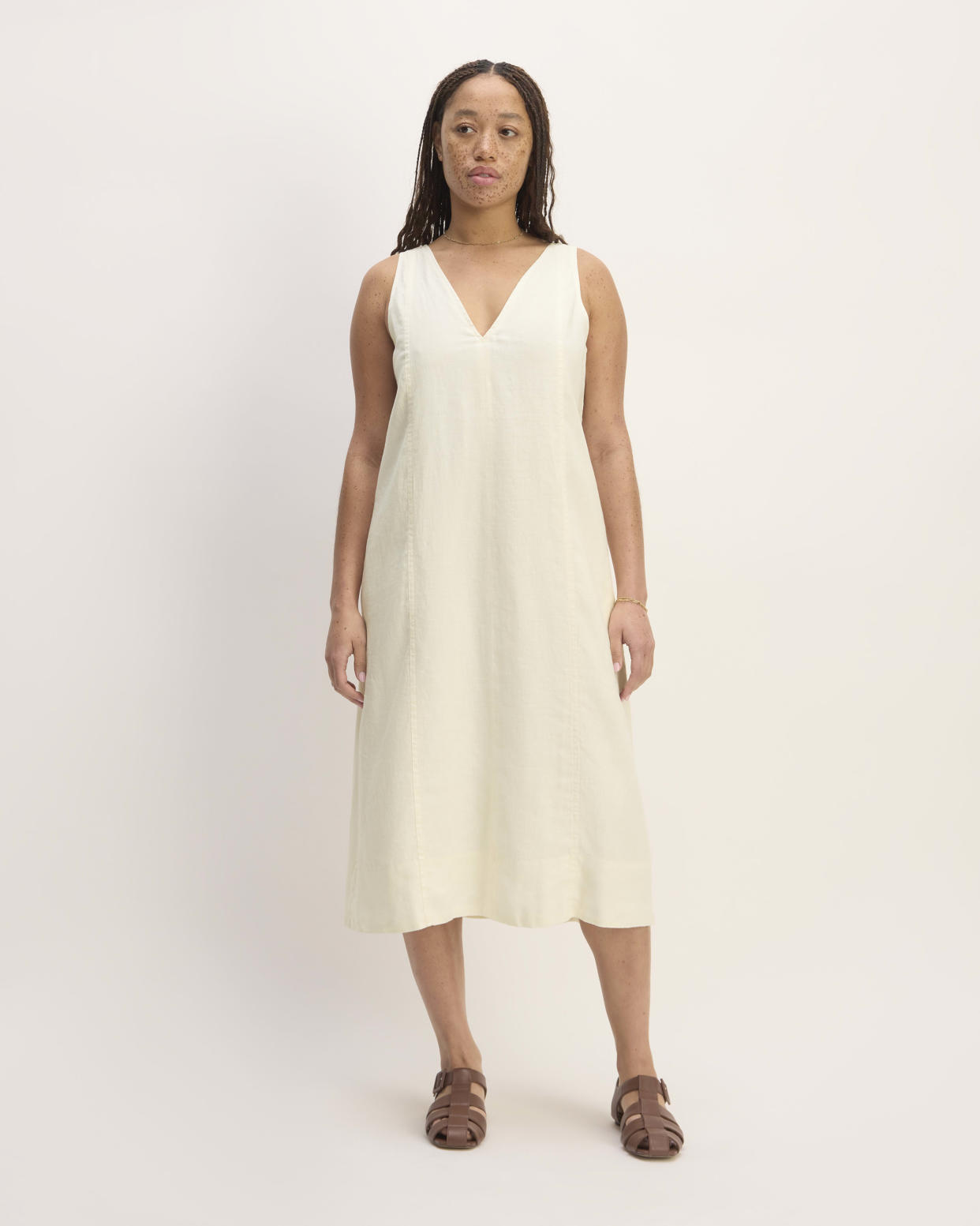 <p><a href="https://go.redirectingat.com?id=74968X1596630&url=https%3A%2F%2Fwww.everlane.com%2Fproducts%2Fwomens-linen-v-neck-midi-dress-bone&sref=https%3A%2F%2Fwww.cosmopolitan.com%2Fstyle-beauty%2Ffashion%2Fg60307735%2Fbest-white-dresses-for-women%2F" rel="nofollow noopener" target="_blank" data-ylk="slk:Shop Now;elm:context_link;itc:0;sec:content-canvas" class="link rapid-noclick-resp">Shop Now</a></p><p>The Linen V-Neck Midi Dress</p><p>everlane.com</p><p>$148.00</p>