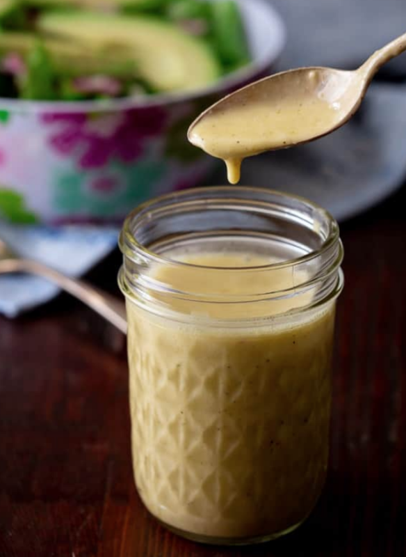 <p>Healthy Seasonal Recipes</p><p>Here is a simple 5-minute recipe for salad dressing using apple cider vinegar. Plus a simple list of the elements to make a great homemade salad dressing and vinaigrette from scratch.</p><p><strong>Get the recipe: <a href="https://www.healthyseasonalrecipes.com/apple-cider-vinegar-salad-dressing/" rel="nofollow noopener" target="_blank" data-ylk="slk:Apple Cider Vinegar Salad Dressing;elm:context_link;itc:0;sec:content-canvas" class="link rapid-noclick-resp">Apple Cider Vinegar Salad Dressing</a></strong></p><p><strong>Related: <a href="https://parade.com/856247/alison-ashton/5-healthy-hearty-power-bowls-to-eat-this-spring/" rel="nofollow noopener" target="_blank" data-ylk="slk:5 Healthy & Hearty Power Bowls to Eat This Spring;elm:context_link;itc:0;sec:content-canvas" class="link rapid-noclick-resp">5 Healthy & Hearty Power Bowls to Eat This Spring</a></strong></p>