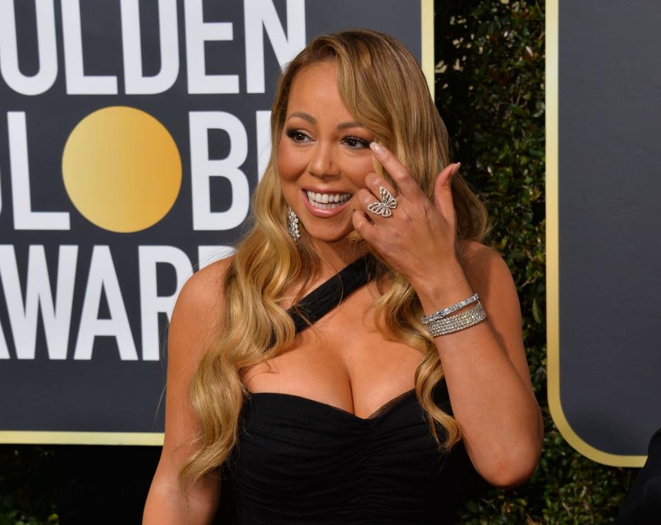 Mariah Carey was nominated for ‘Best Original Song’. Copyright: [Rex]