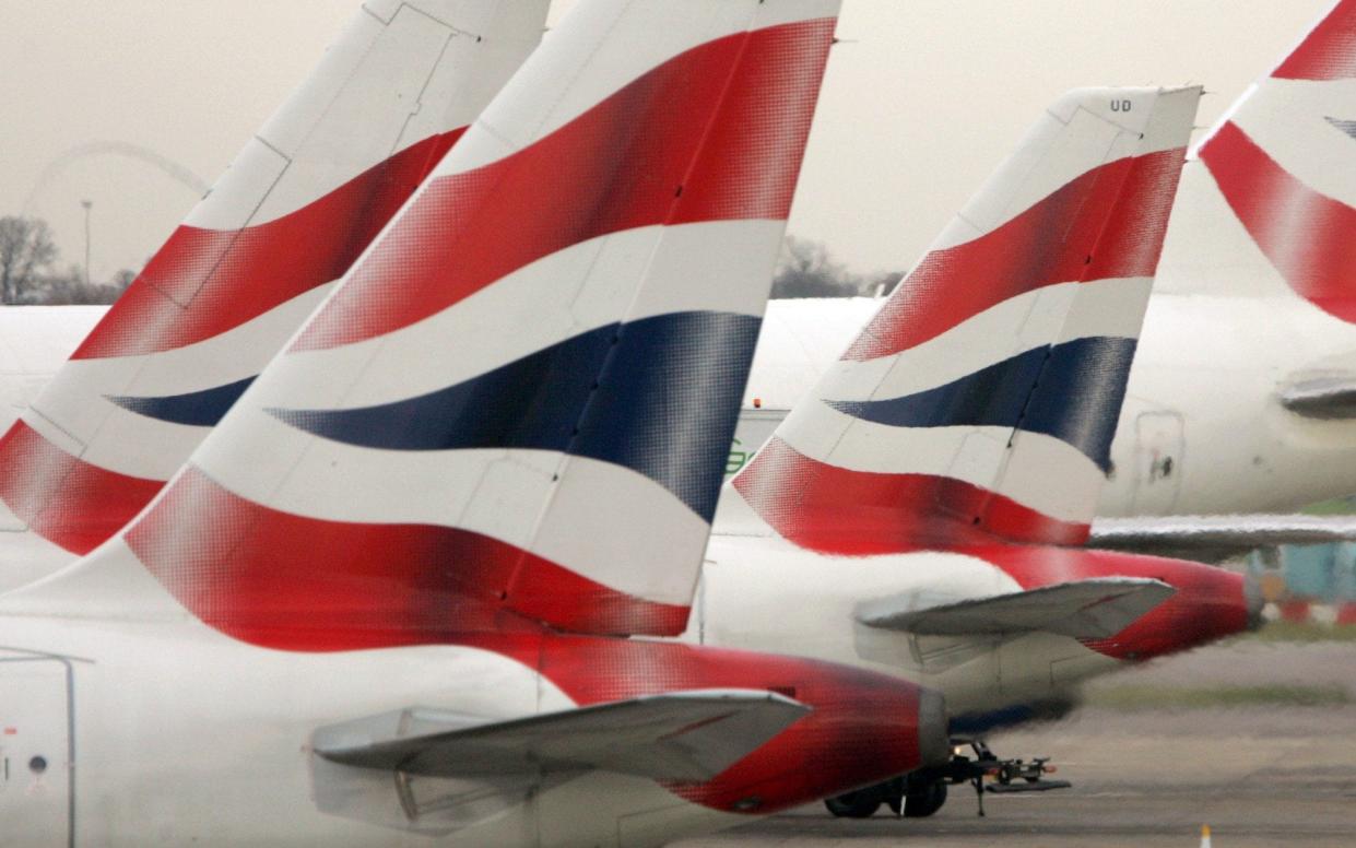 British Airways planes - Tim Ockenden /PA