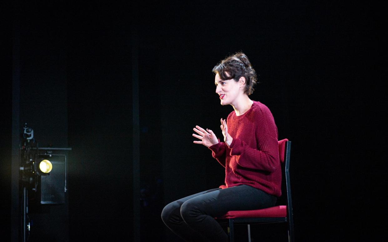 Phoebe Waller-Bridge on stage in Fleabag, the show that became her hit TV series - Corner Shop