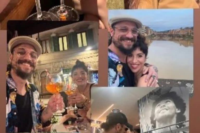 El posteo de Daniel Osvaldo en medio de la polémica entre Jimena Barón y Giannina Maradona