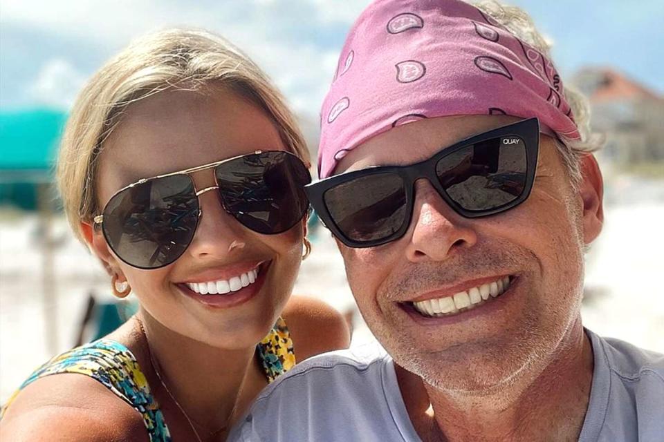 <p>Emmy Medders/Instagram</p> Emmy Medders with her father Michael.