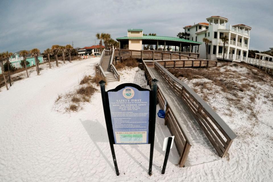 Destin plans to use bed tax funds to expand its Shore at Crystal Beach Park at the intersection of Scenic Highway 98 and Hutchinson Street.