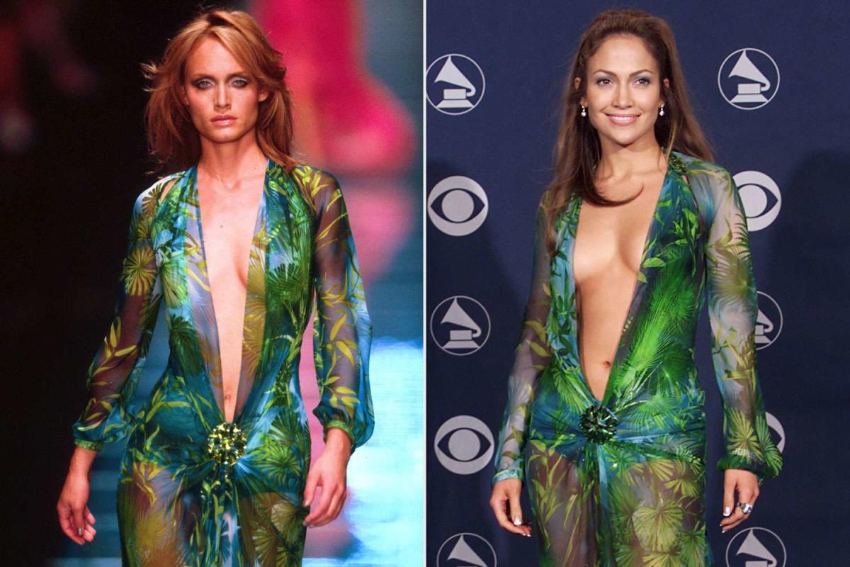 Amber Valletta looks back at Jennifer Lopez’s historic Versace Jungle Dress: “I wore it first”