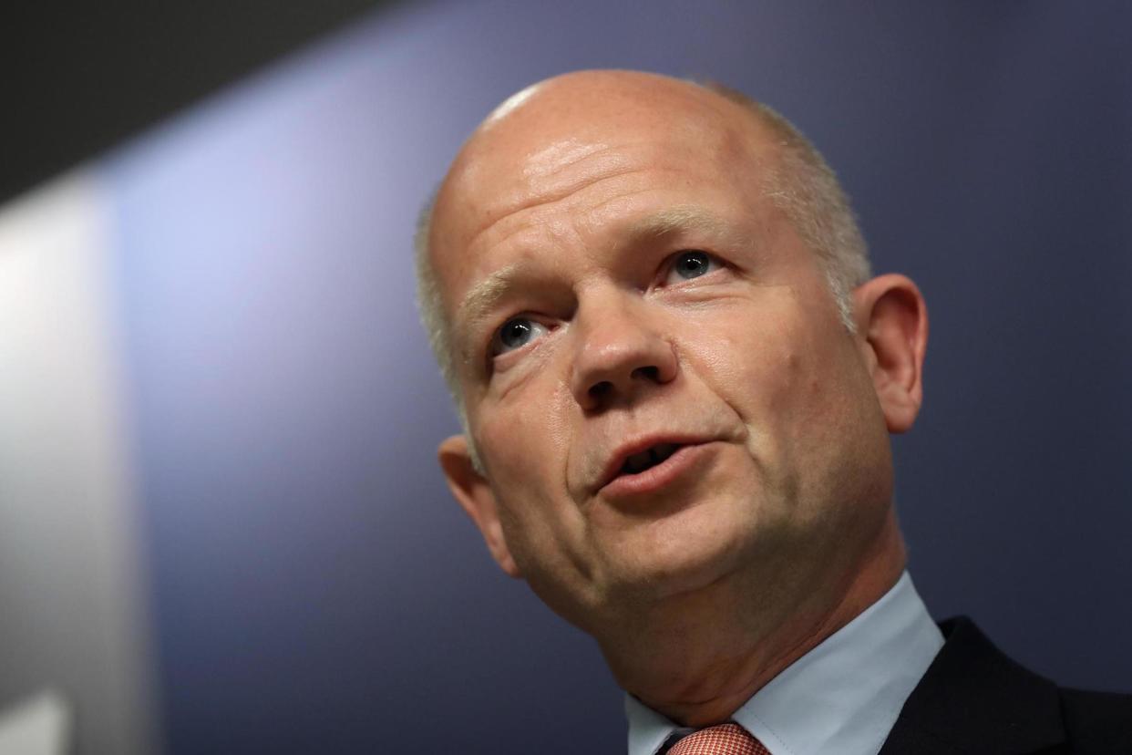 "This Parliament needs to be replaced with a new one," says former Conservative leader William Hague: Getty Images