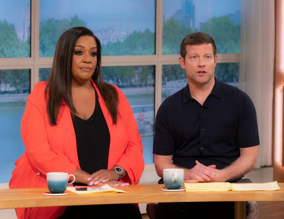 alison hammond and dermot o'leary host this morning