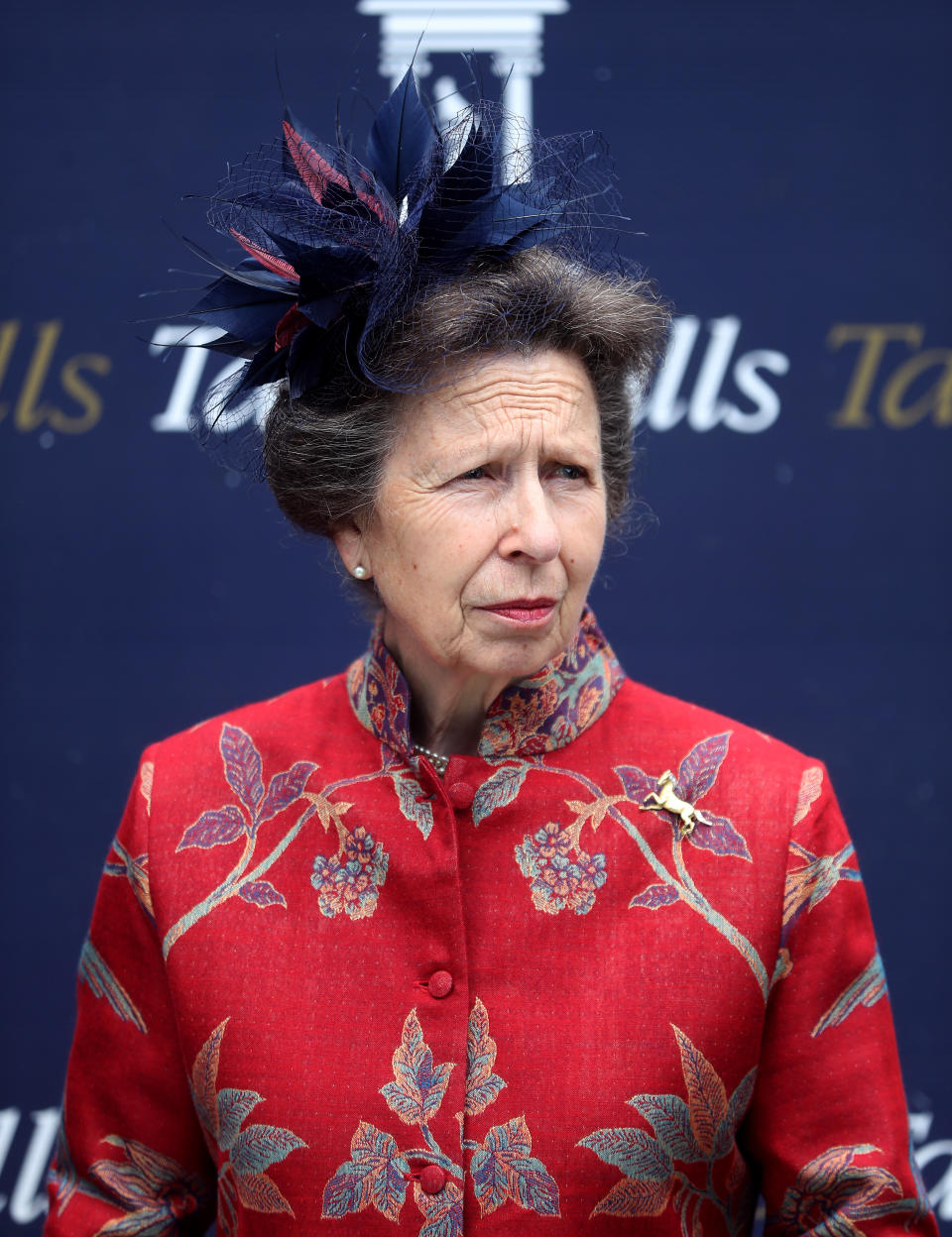 The Princess Royal during Ladies Day of the 2021 Moet and Chandon July Festival at Newmarket racecourse. Picture date: Thursday July 8, 2021.