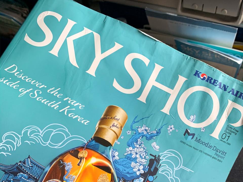 korean air sky shop