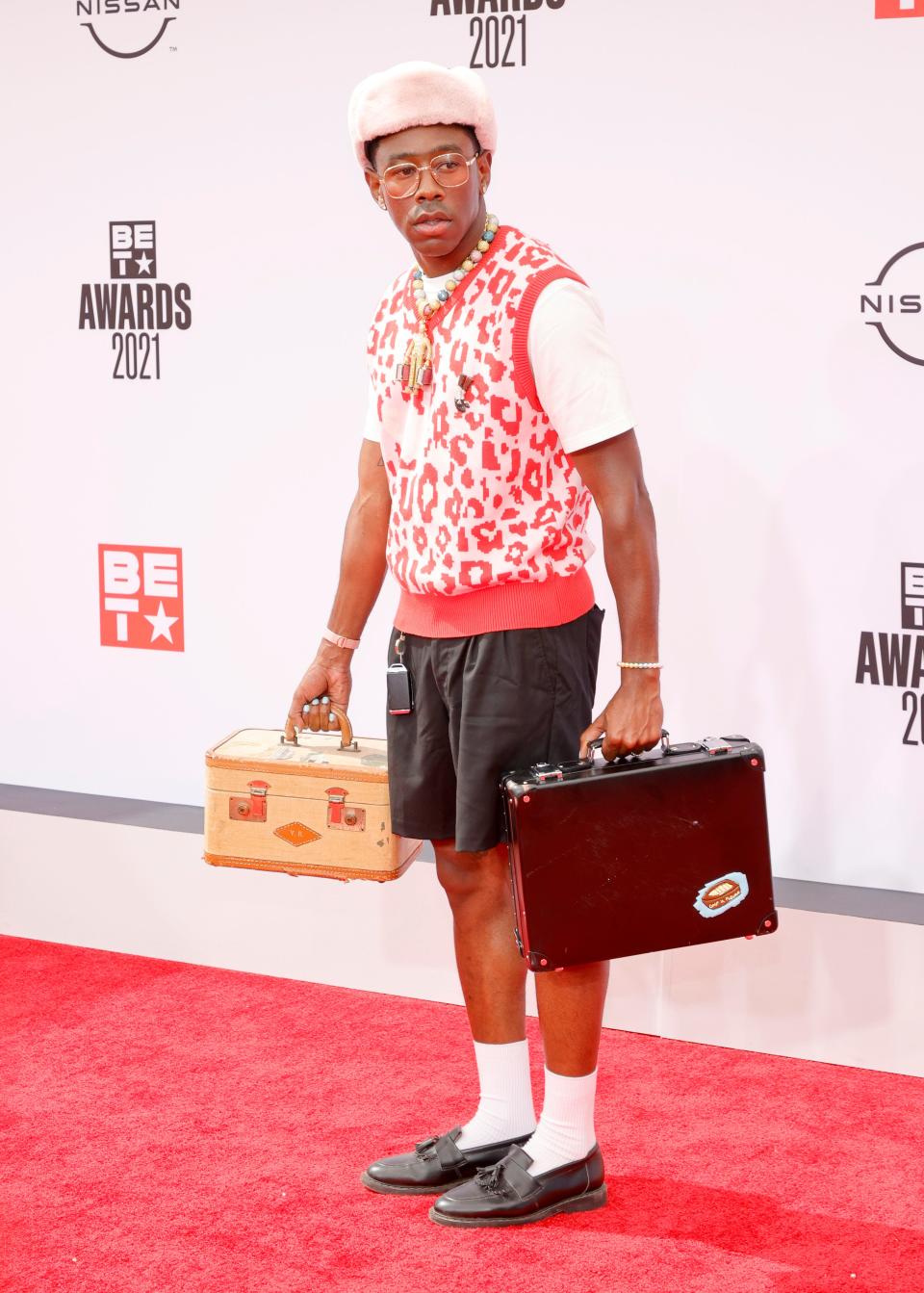 Tyler the Creator at the 2021 BET Awards.