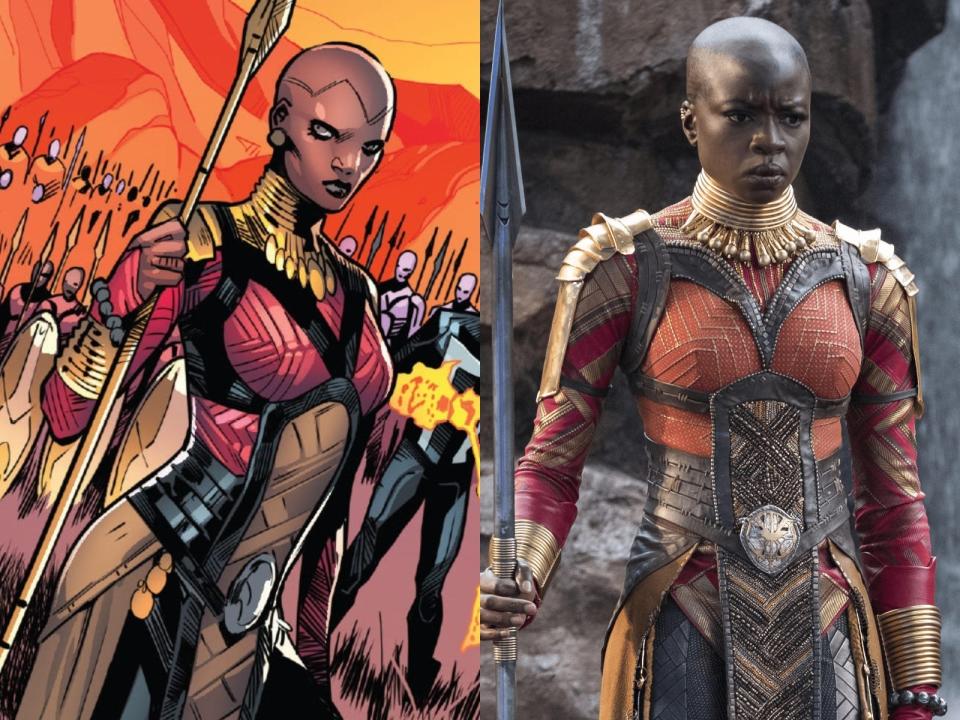 okoye mcu comics