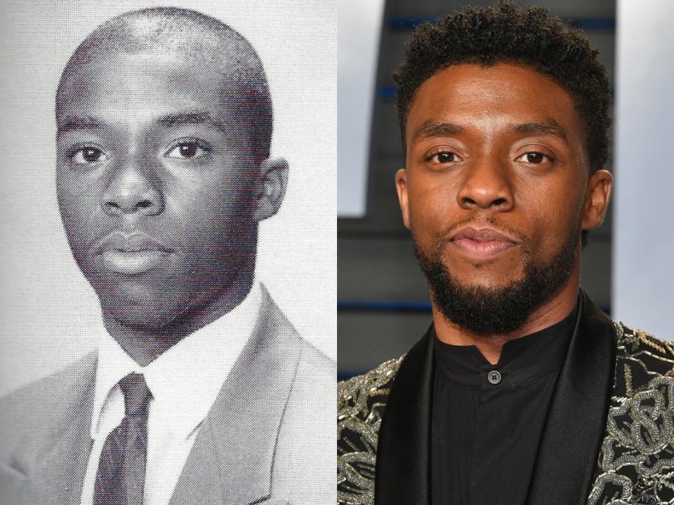 chadwick boseman high school photo