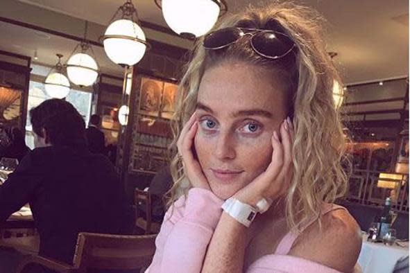 Honest: Edwards opened up on the operation to her 8.2 million followers: Perrie Edwards Instagram