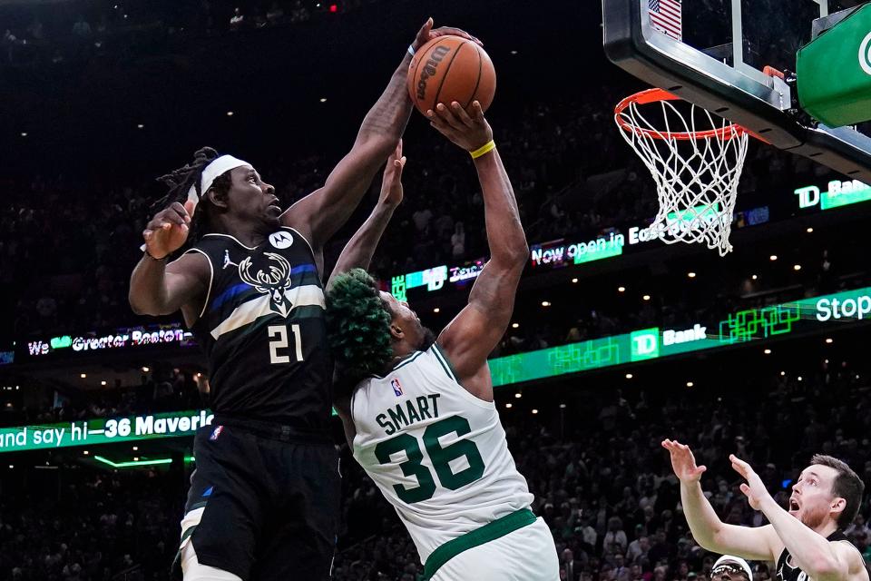 Jrue Holiday and the Bucks will head to Boston to face Marcus Smart and the Celtics on Christmas Day.