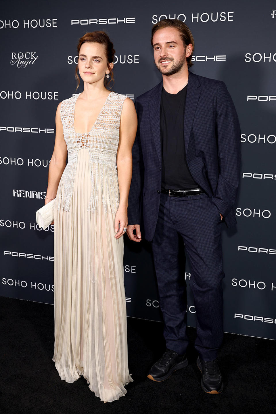 Emma Watson and Alex Watson attend the Soho House Awards at DUMBO House on September 07, 2023 in New York City.