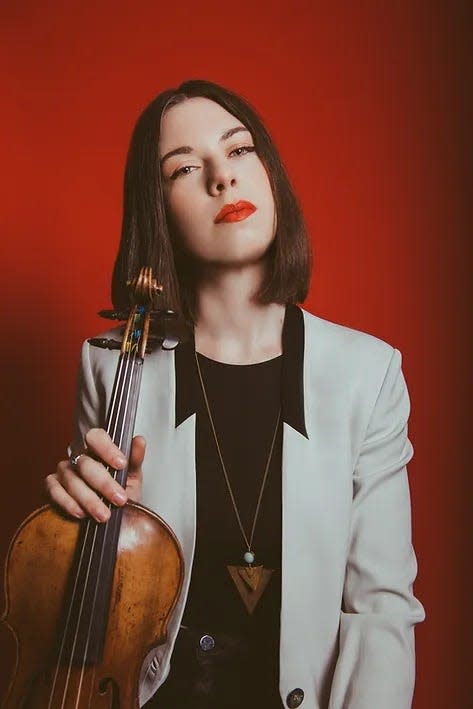 Violinist Tessa Lark.