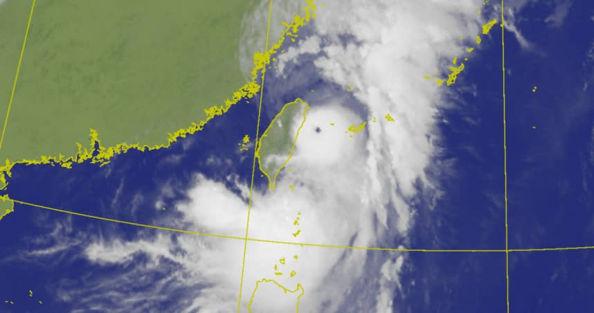 上午9時20分衛星雲圖。（圖／中央氣象局）