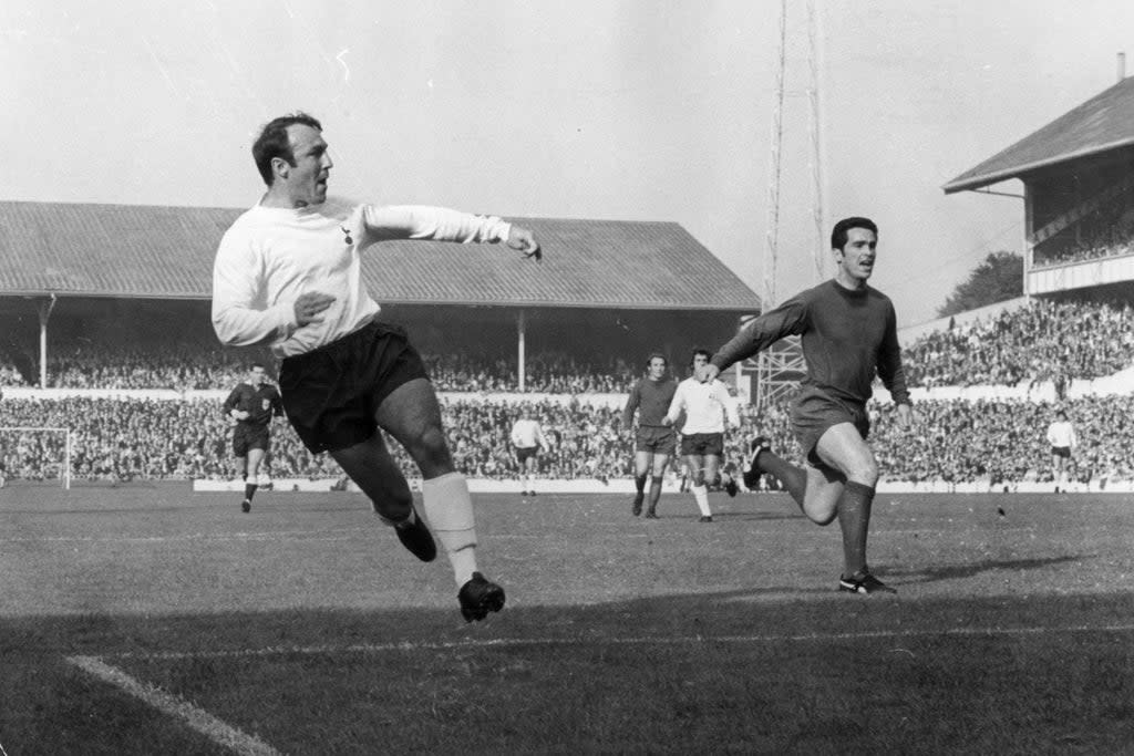 Jimmy Greaves is Tottenham’s all-time record goalscorer  (Getty Images)