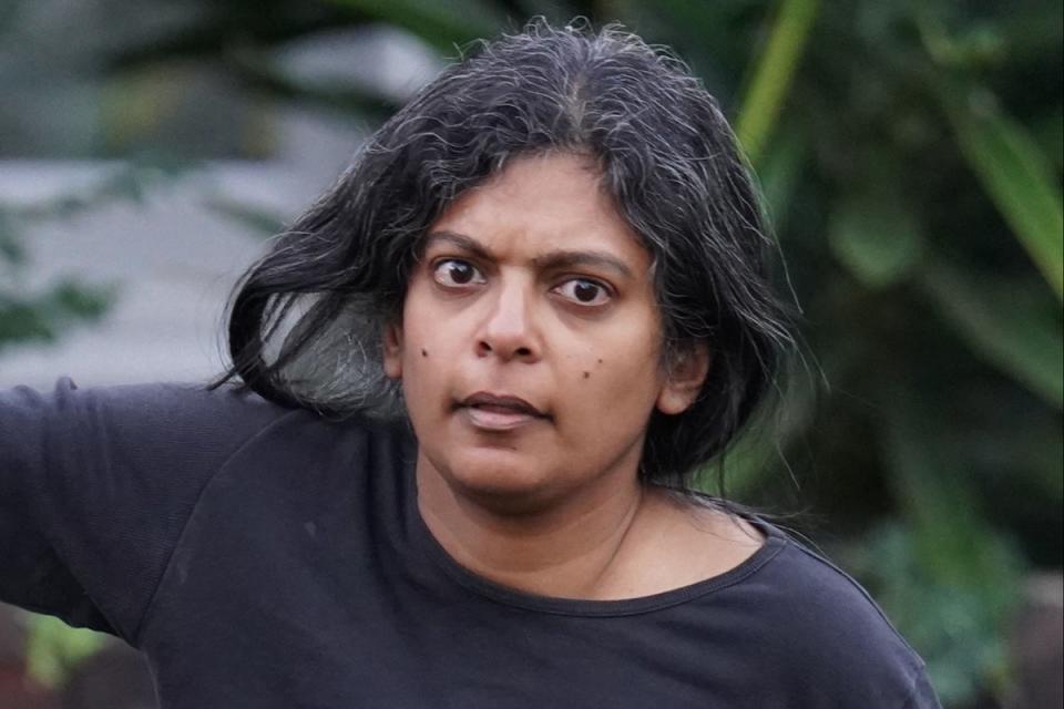 Rupa Huq outside her home in London on Wednesday (PA)