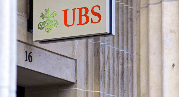 UBS AG Bank Branches And Logos Ahead Of Earnings