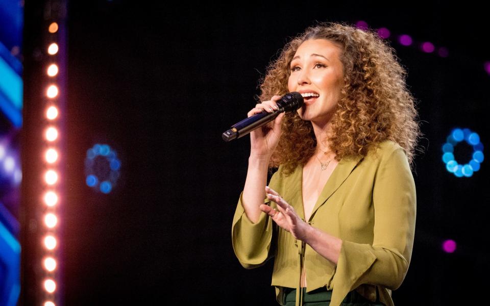 US singer Loren Allred performing on Britain's Got Talent - Syco/Thames/Ray Burniston