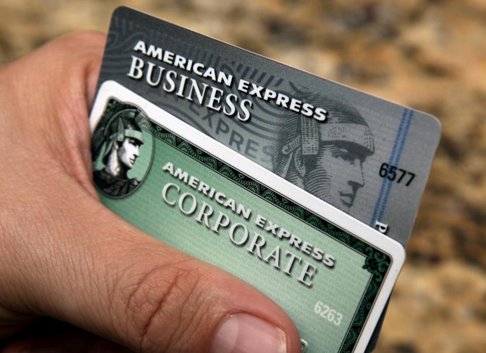 American Express cards.