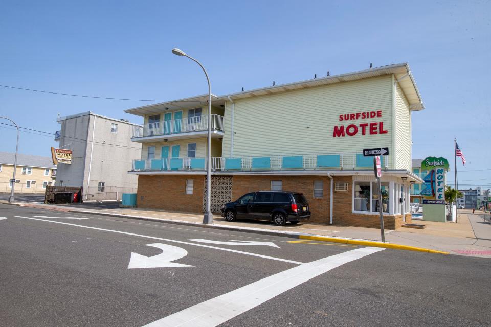 A Boston-based developer has proposed a hotel and banquet facility on the site of Seaside Heights' Surfside Motel and Glendale Motel in Seaside Heights, NJ Thursday June 15, 2023. 