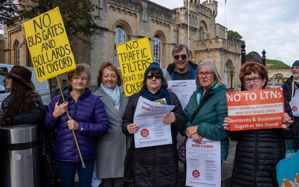LTNs have provoked much public opposition in Oxford