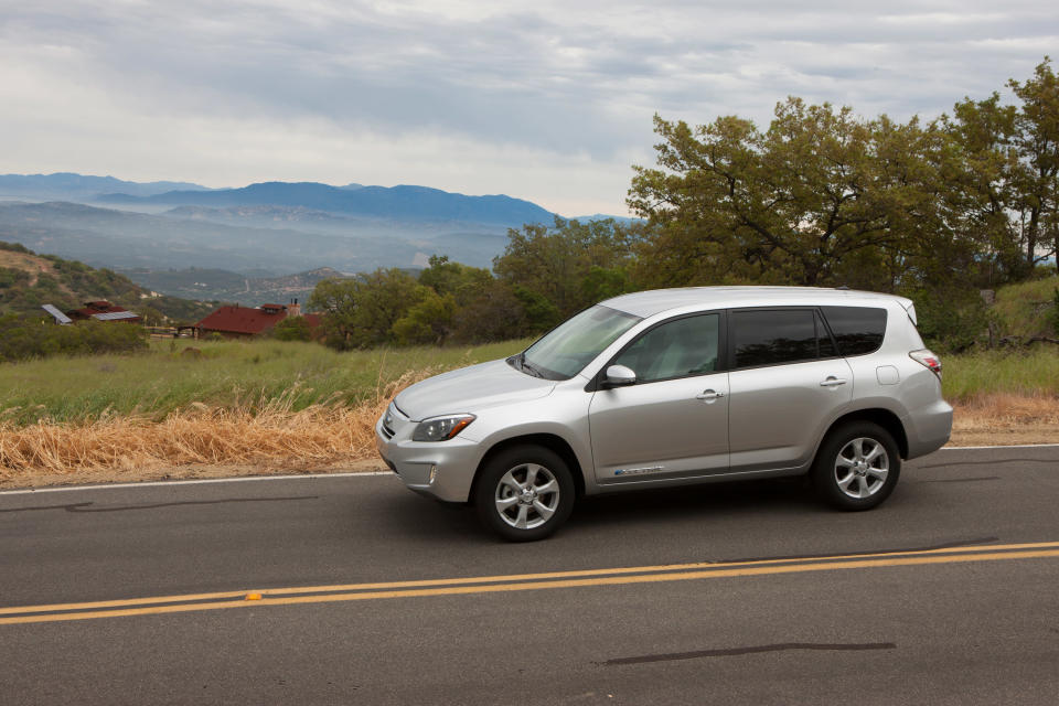 “It’s all about blending the best of two worlds,” said Bob Carter, group vice president and general manager of the Toyota division. “The all-new RAV4 EV marries the efficiency of an EV with the versatility of a small SUV – in fact, it is the only all-electric SUV on the market.”