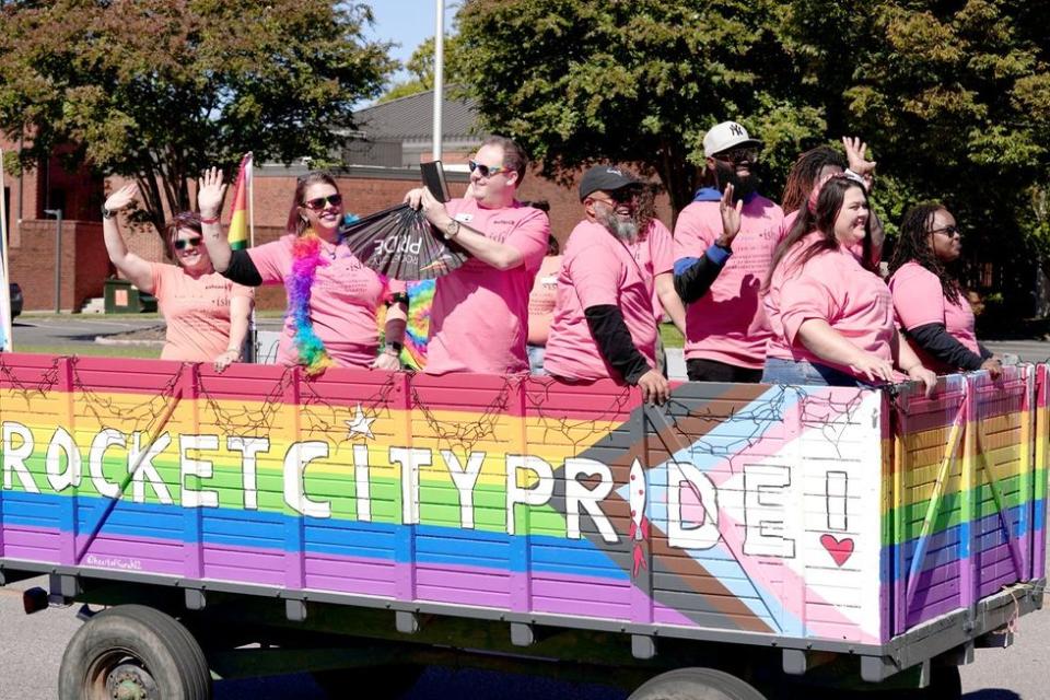 Central Alabama Pride Rocket City pride parade photo gallery list LGBTQ pride celebrations festivals parades USA 2024