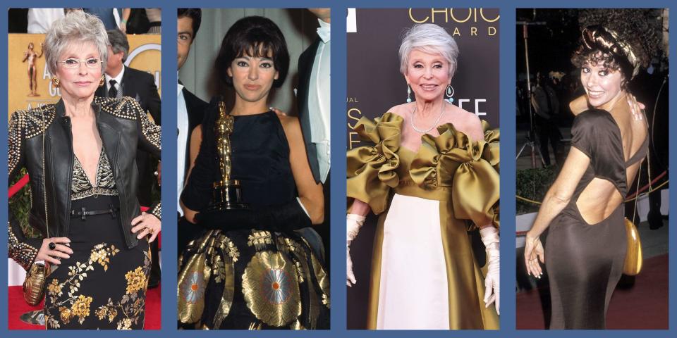 Rita Moreno's Best Red Carpet Looks of All Time
