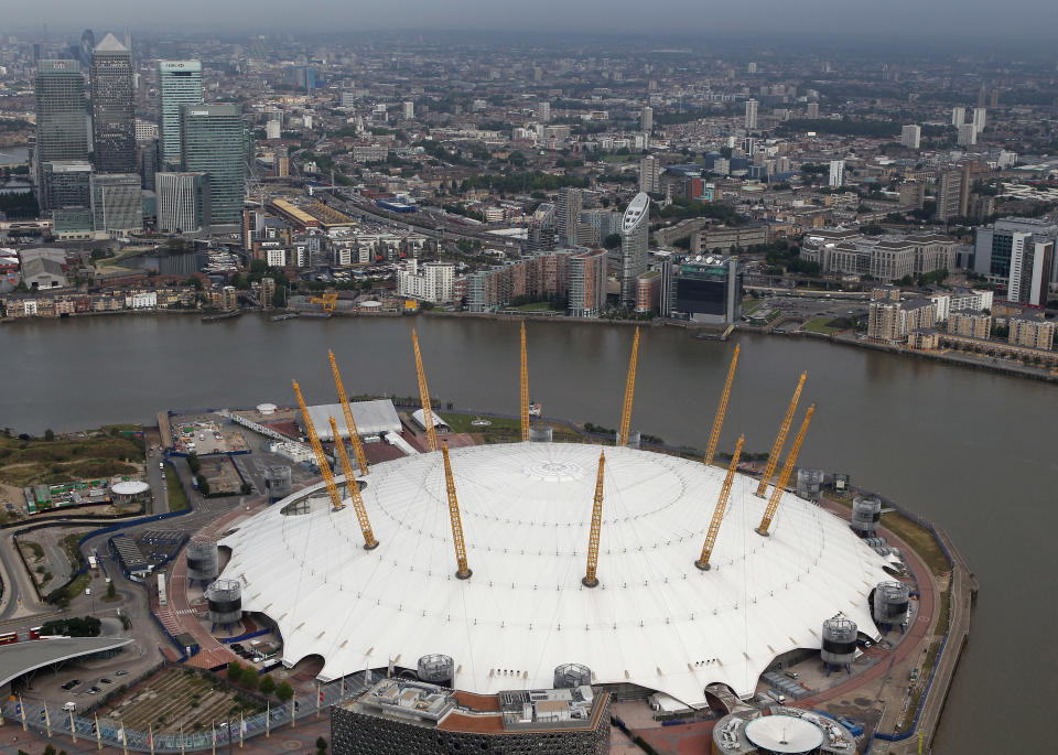 Aerial Views Of The London 2012 Olympic Venues