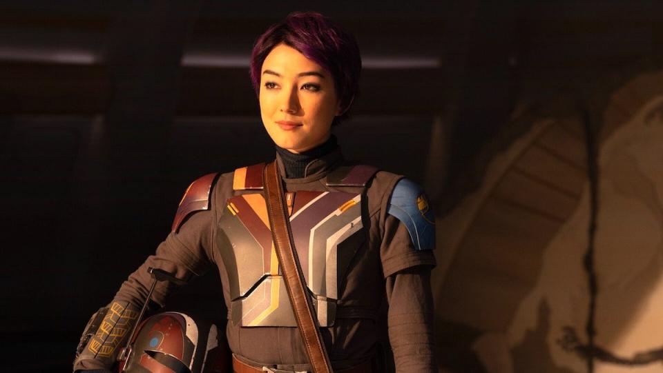 Short-haired Sabine Wren on Ahsoka