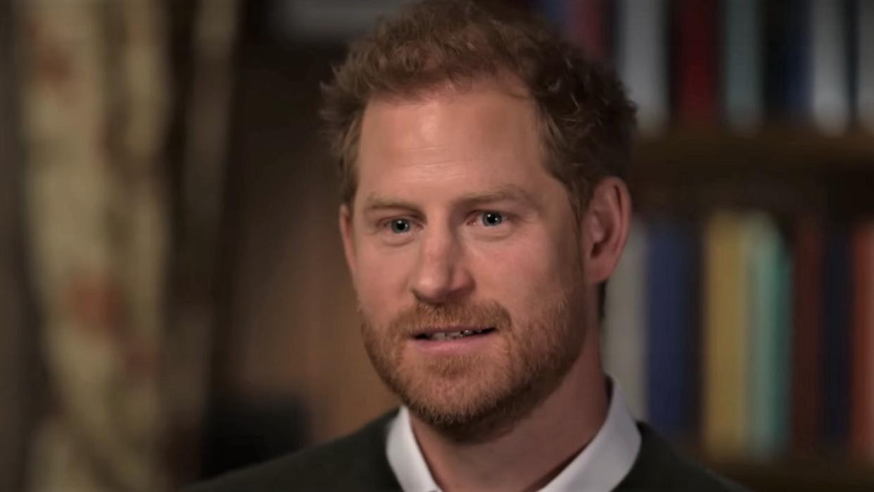  Prince Harry on 60 Minutes. 