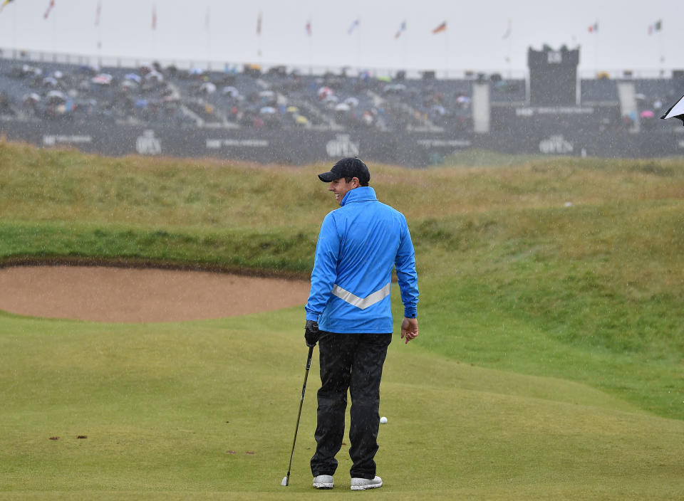 Rory McIlroy's triumphant homecoming. (Getty)