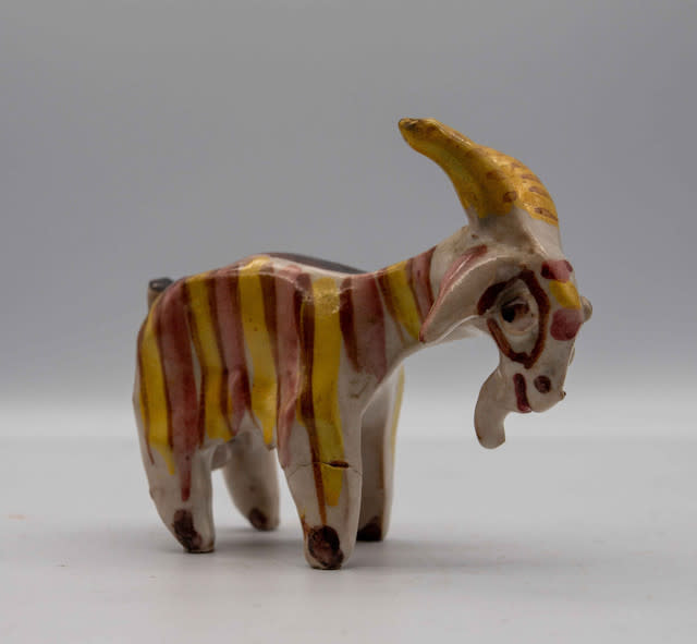 ‘Unique’ Pottery Goat Made By Young King Charles Heading To Auction