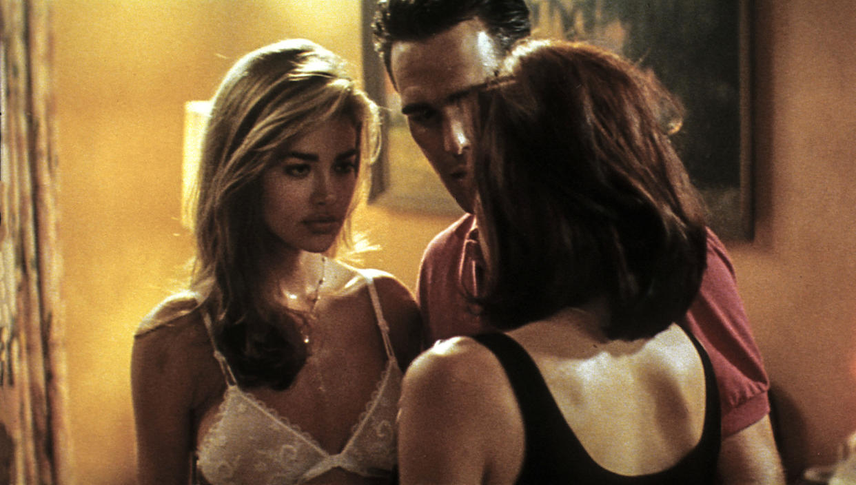 Denise Richards, Matt Dillon and Neve Campbell in Wild Things. (Photo: Columbia Pictures/Courtesy Everett Collection)