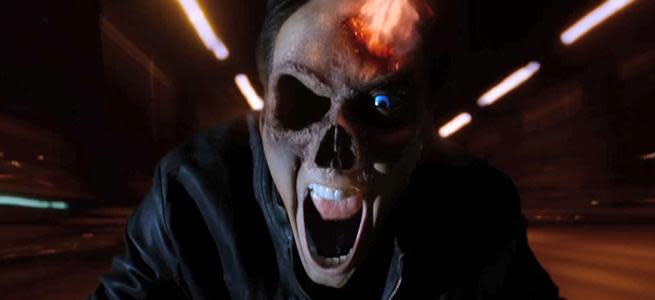 Nicolas Cage in "Ghost Rider: Spirit of Vengeance."