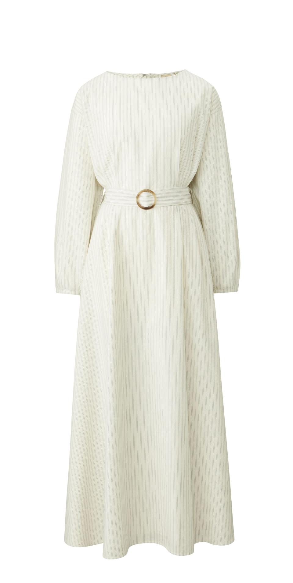 <p>uniqlo.com</p><p><strong>$39.90</strong></p><p><a href="https://www.uniqlo.com/us/en/women-tuck-striped-long-sleeve-long-dress-hana-tajima-417260.html" rel="nofollow noopener" target="_blank" data-ylk="slk:Shop Now;elm:context_link;itc:0;sec:content-canvas" class="link ">Shop Now</a></p><p><a href="https://www.elle.com/fashion/shopping/a43671/boho-chic-outfit-ideas/" rel="nofollow noopener" target="_blank" data-ylk="slk:Milkmaid;elm:context_link;itc:0;sec:content-canvas" class="link ">Milkmaid</a>, but make it fashion vibes. </p>