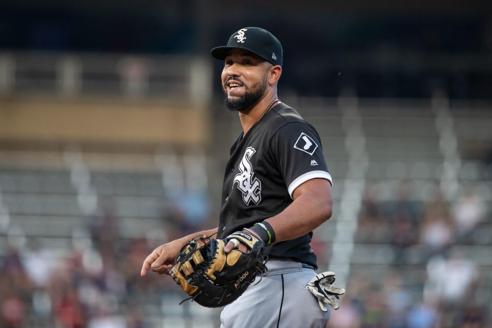 Jose Abreu has been a consistent power hitter in his six-year MLB career. Will it take him beyond Chicago now? (Jordan Johnson-USA TODAY Sports)