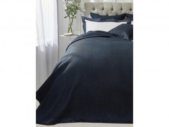 Doze off in maximum comfort with this silk-blend bed set (Selfridges)