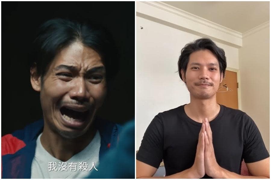 陳欣宏在《逆局》中飾演泰國偷渡客，外型及口條都讓人分辨不出真假。（翻攝《逆局》官方臉書）