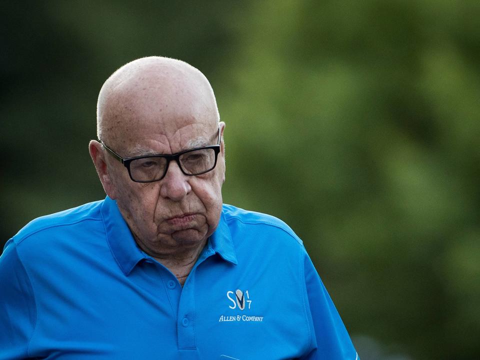 Rupert Murdoch is breaking up his empire for the sake of his family