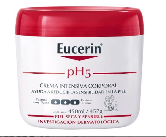 Eucerin Ph5 Crema Intensiva Corporal para Piel Sensible o Seca,450ml/Amazon.com.mx