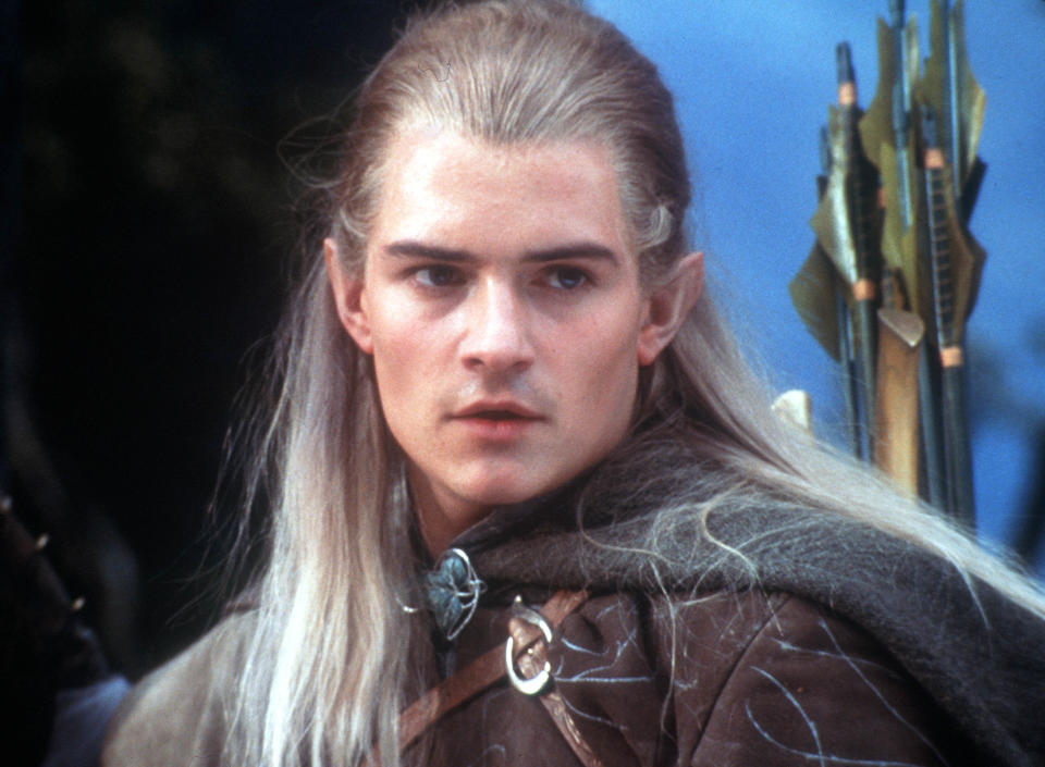 Orlando Bloom in der Rolle, die ihm zum Durchbruch verhalf: Legolas in “Der Herr der Ringe”