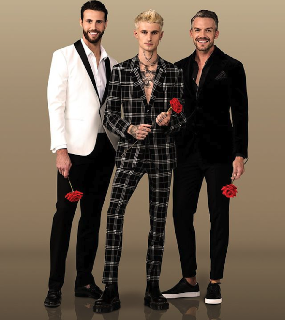 The Bachelor Australia's Felix Von Hofe, Jed McIntosh and Thomas Malucelli