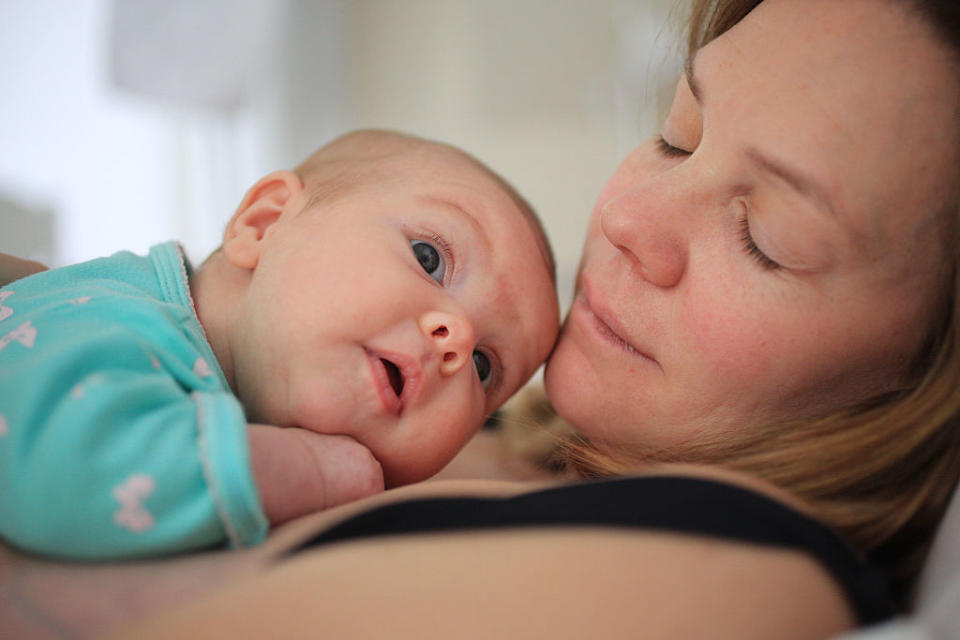 Co-sleeping can lead to an increased risk of in Sudden Infant Death Syndrome. [photo: Getty]