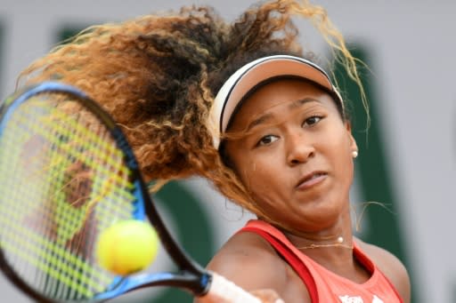 Eyes on a third Slam: Naomi Osaka in action at the 2018 tournament