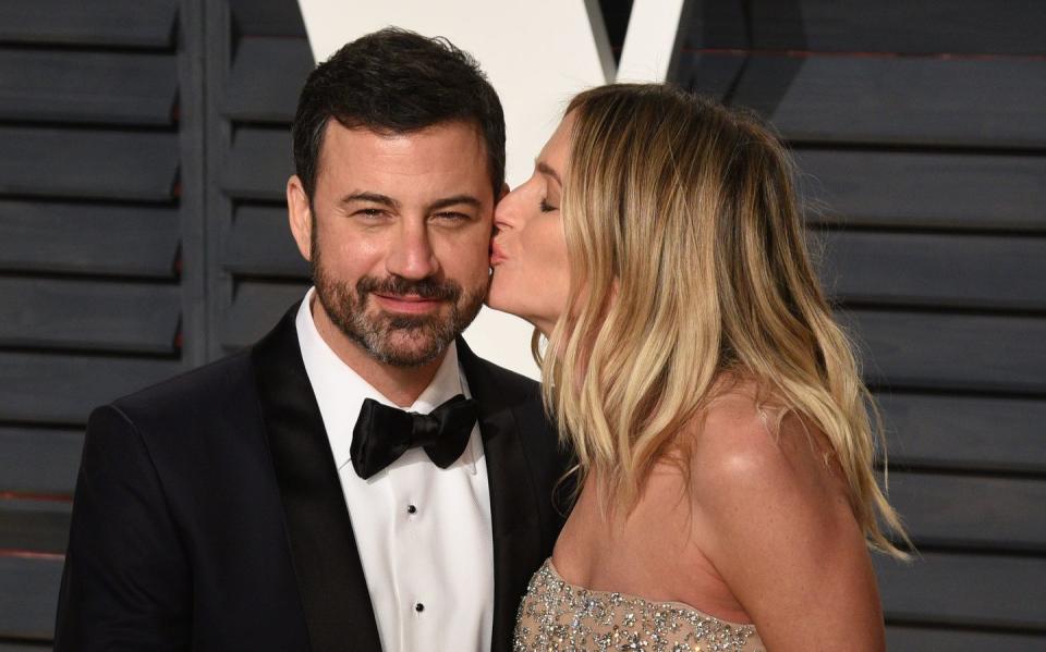 jimmy kimmel wife molly mcnearney marriage kids