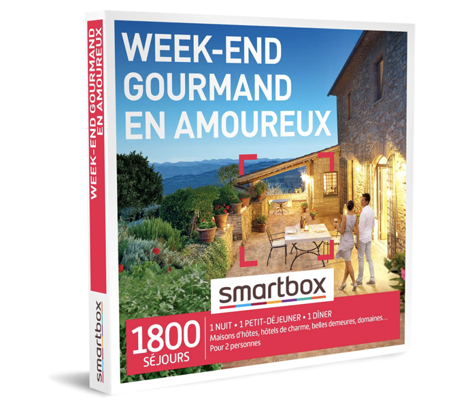 Smartbox Week-end gourmand en amoureux 